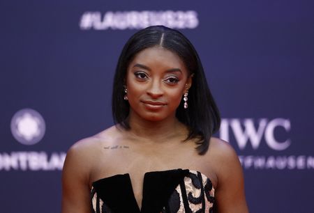 Simone Biles and Mondo Duplantis win Laureus awards
