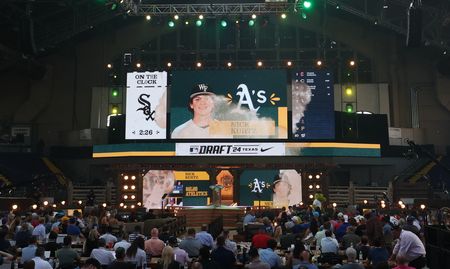 Reports: A’s set to call up top hitting prospect Nick Kurtz