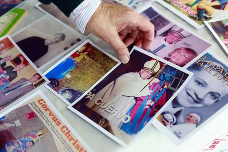 Fan 88235: Pope Francis honoured by hometown soccer team in Argentina