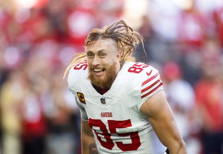 49ers TE George Kittle absent for voluntary OTAs