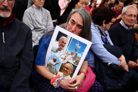 Pope Francis’ body lies in state at St Peter’s ahead of funeral