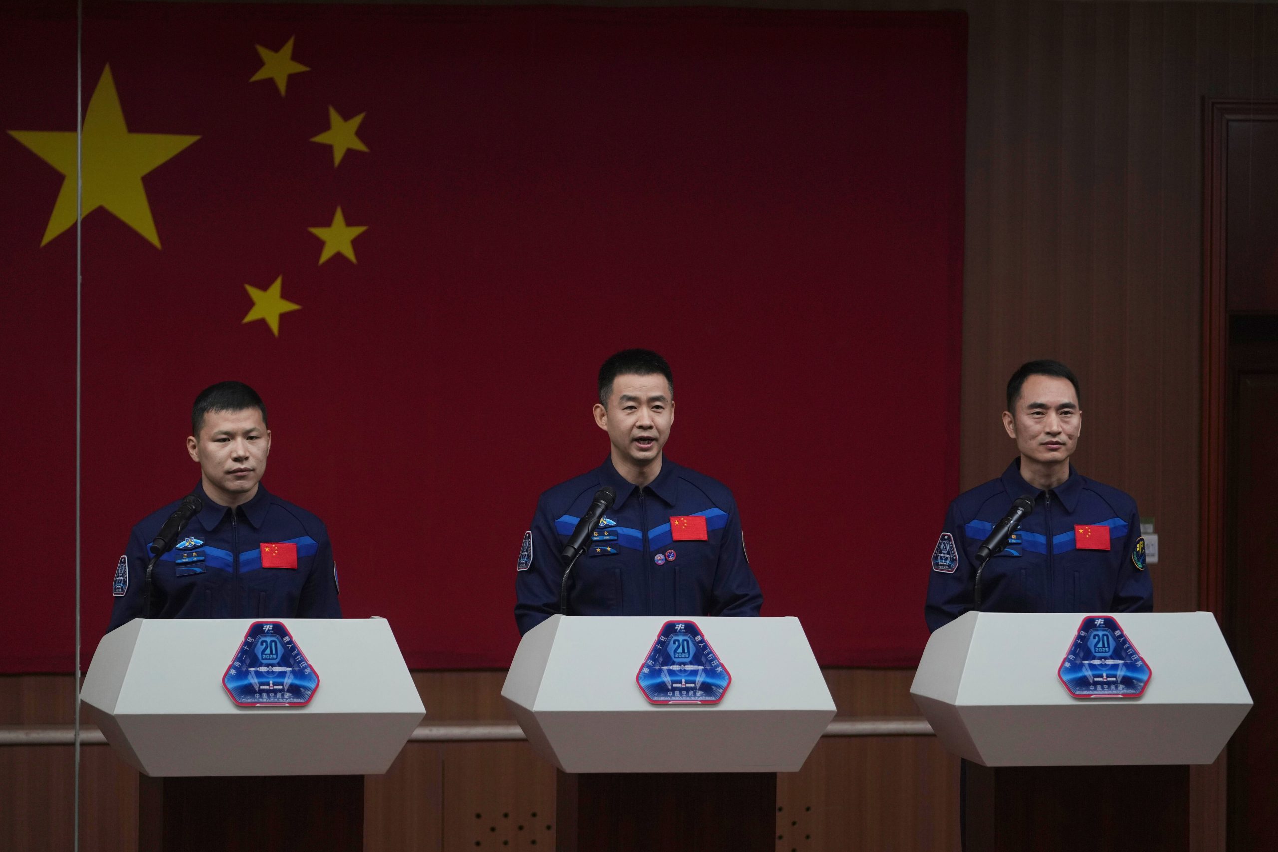 China reveals new team of astronauts for space station launch