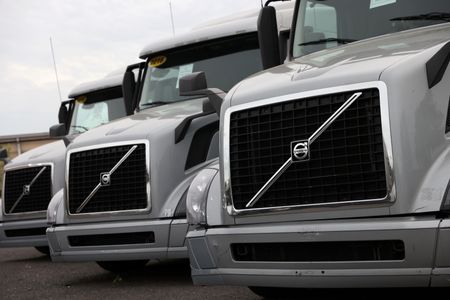Truck maker Volvo profit falls more than expected, cuts North America market outlook