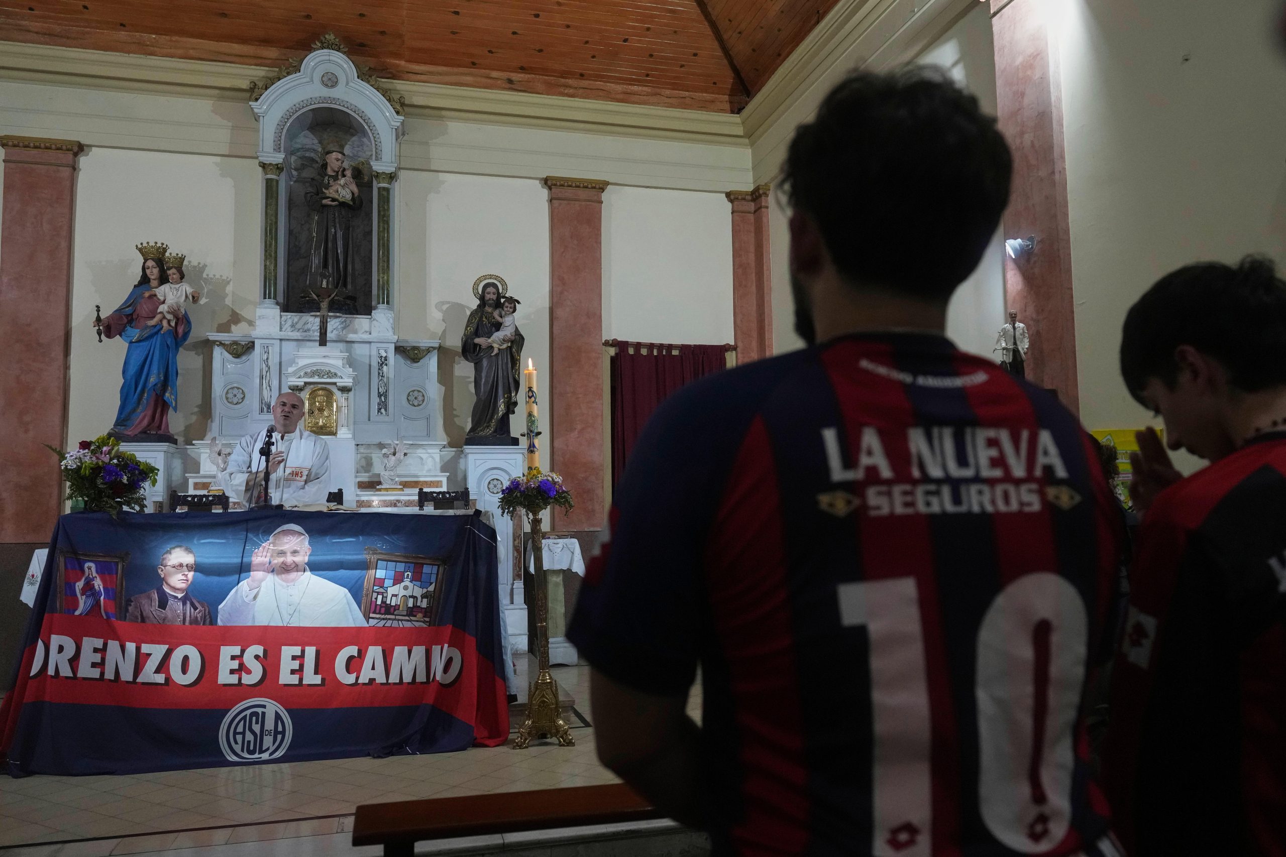 Pope Francis’ beloved soccer team in Buenos Aires mourns its most famous fan