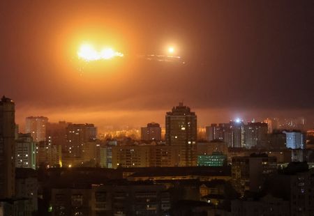 Overnight Russian attacks kill nine in Kyiv, injure 63, emergency services say