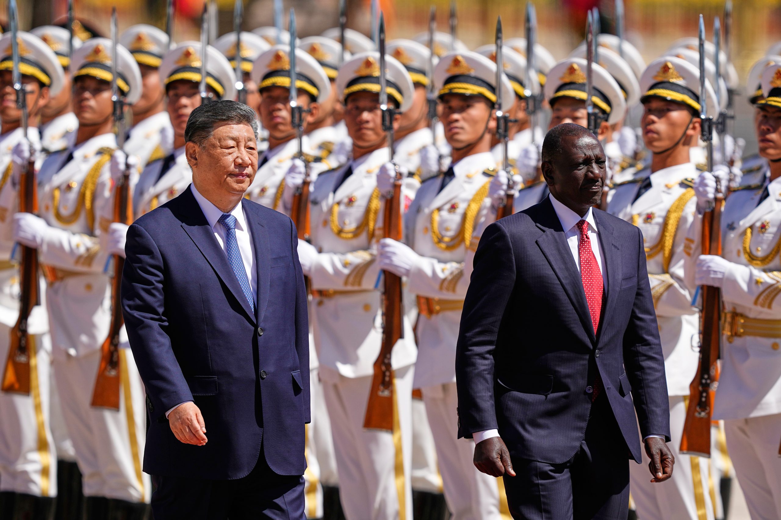 Kenyan president vows closer ties to China during visit amid Trump’s trade war