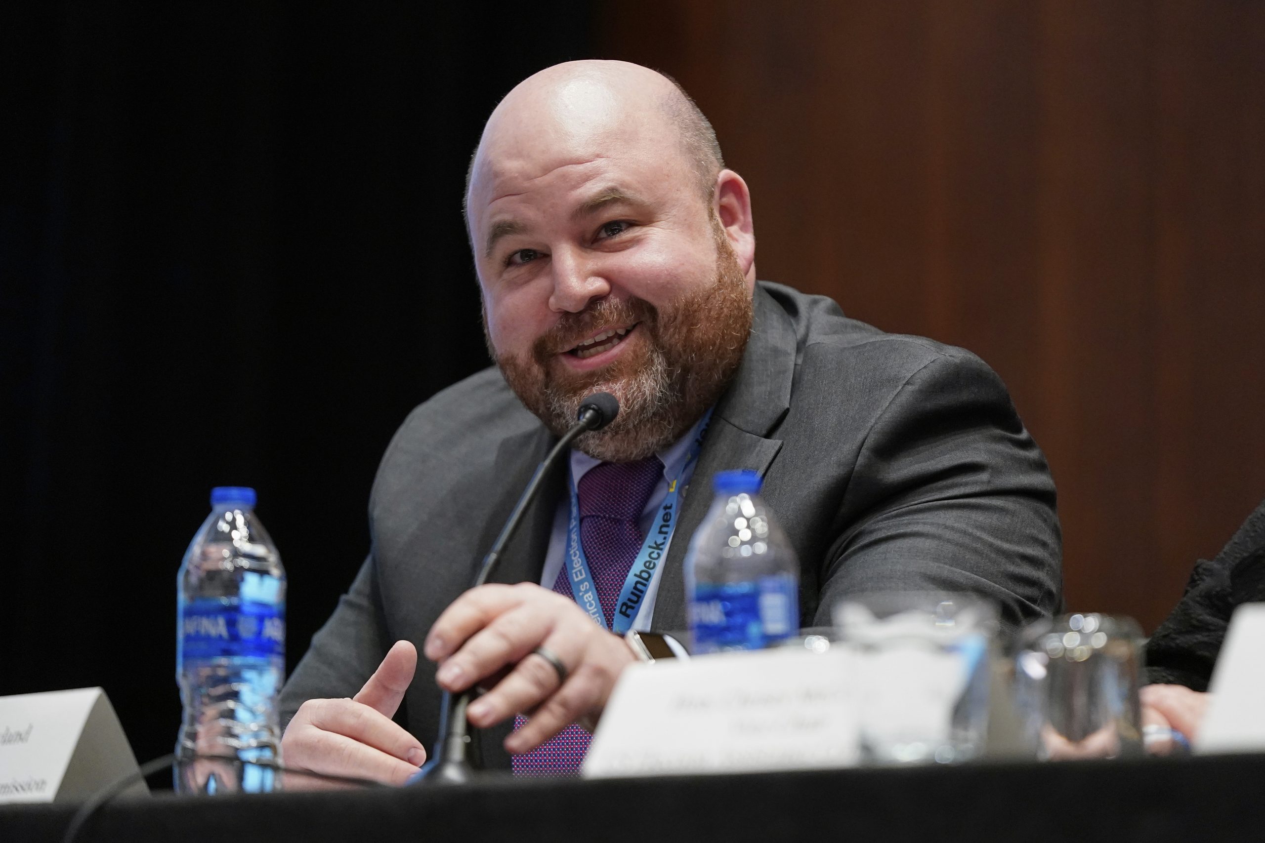 Election officials from across the US meet to consider Trump’s order overhauling election operations