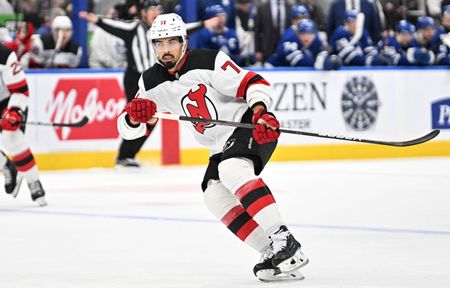 Devils’ Jonas Siegenthaler practices, questionable for Game 3