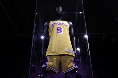 NBA-Bryant debut Lakers jersey sells for $7 million