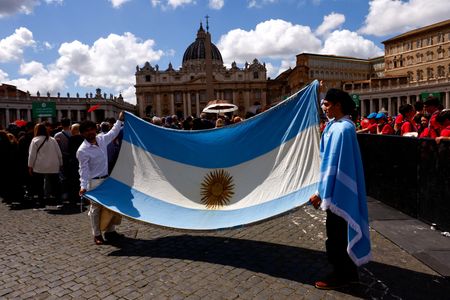 Argentines bid poignant farewell to countryman Pope Francis at Vatican