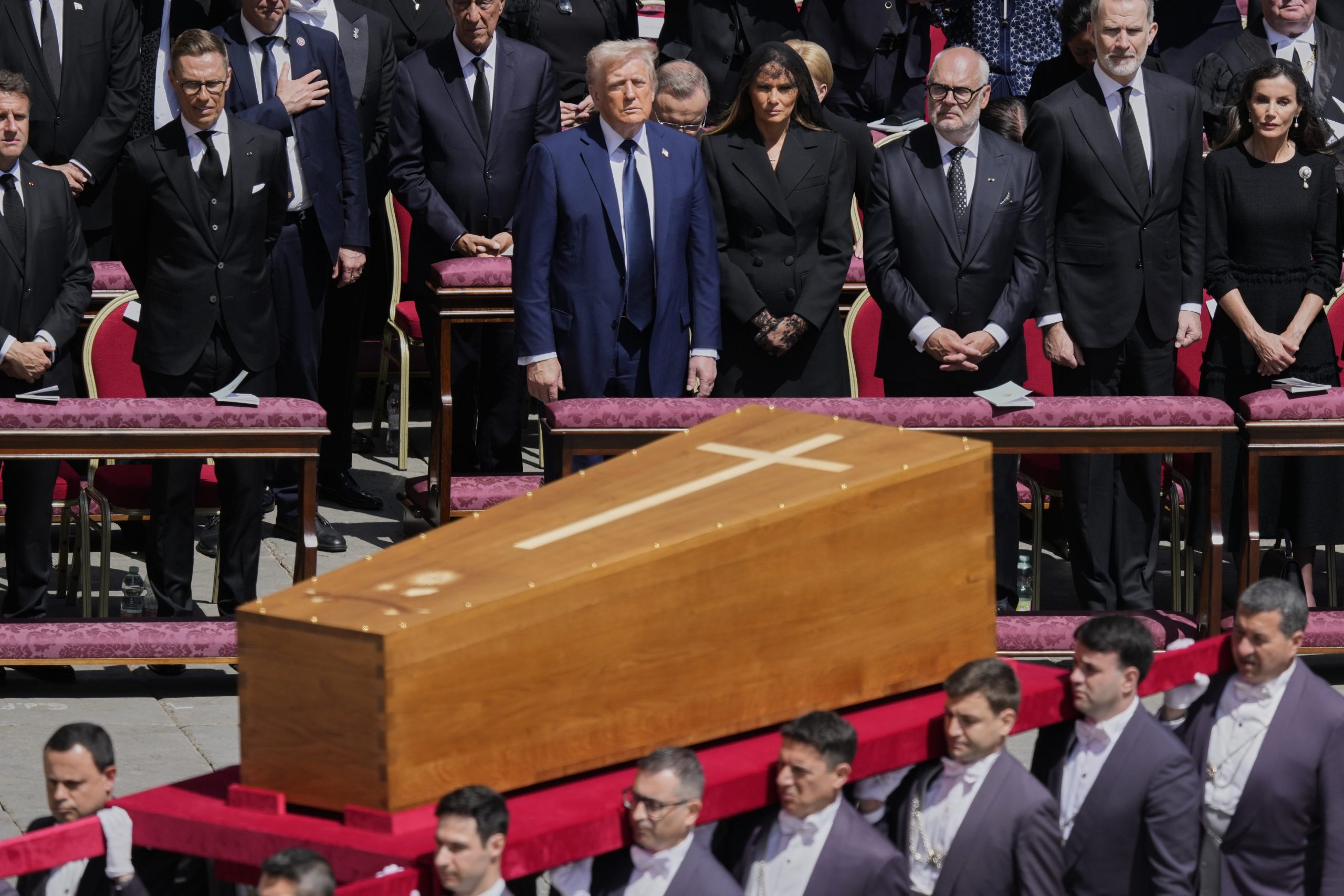 AP PHOTOS: Notable attendees at the funeral of Pope Francis at the Vatican