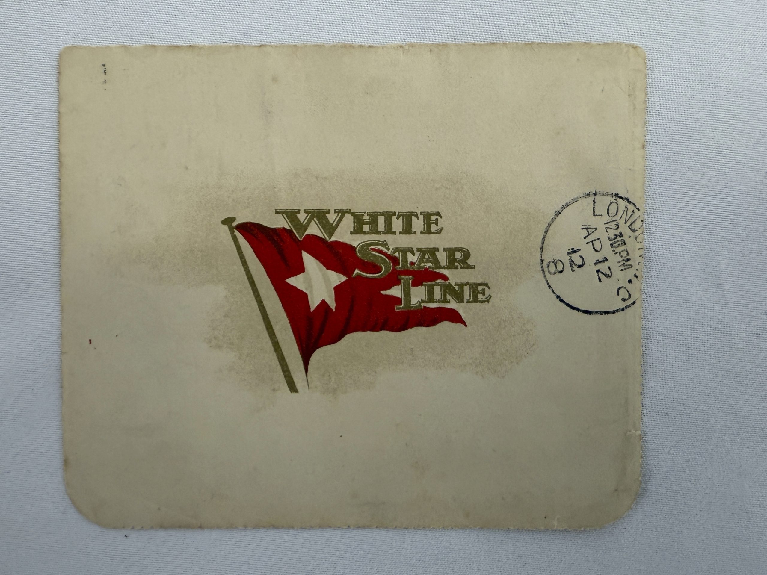 A letter written onboard the Titanic before it sank sells for almost $400,000 at auction