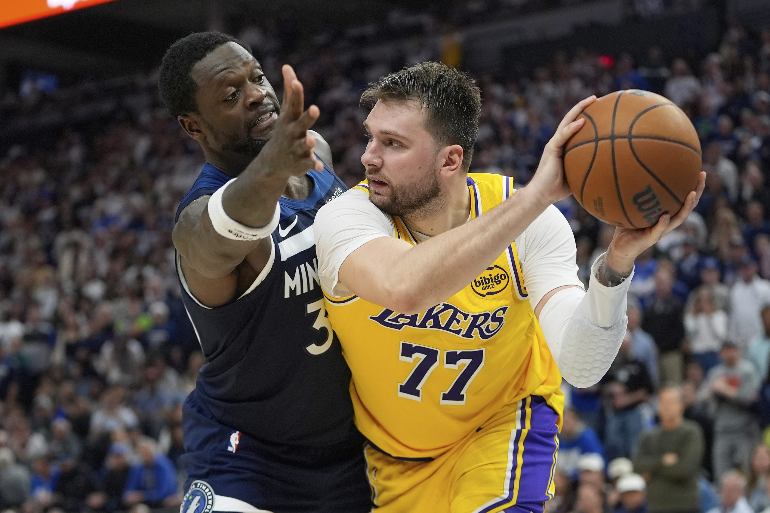 Full-strength Wolves take series lead into Game 4 vs. Lakers, as health looms large in NBA playoffs