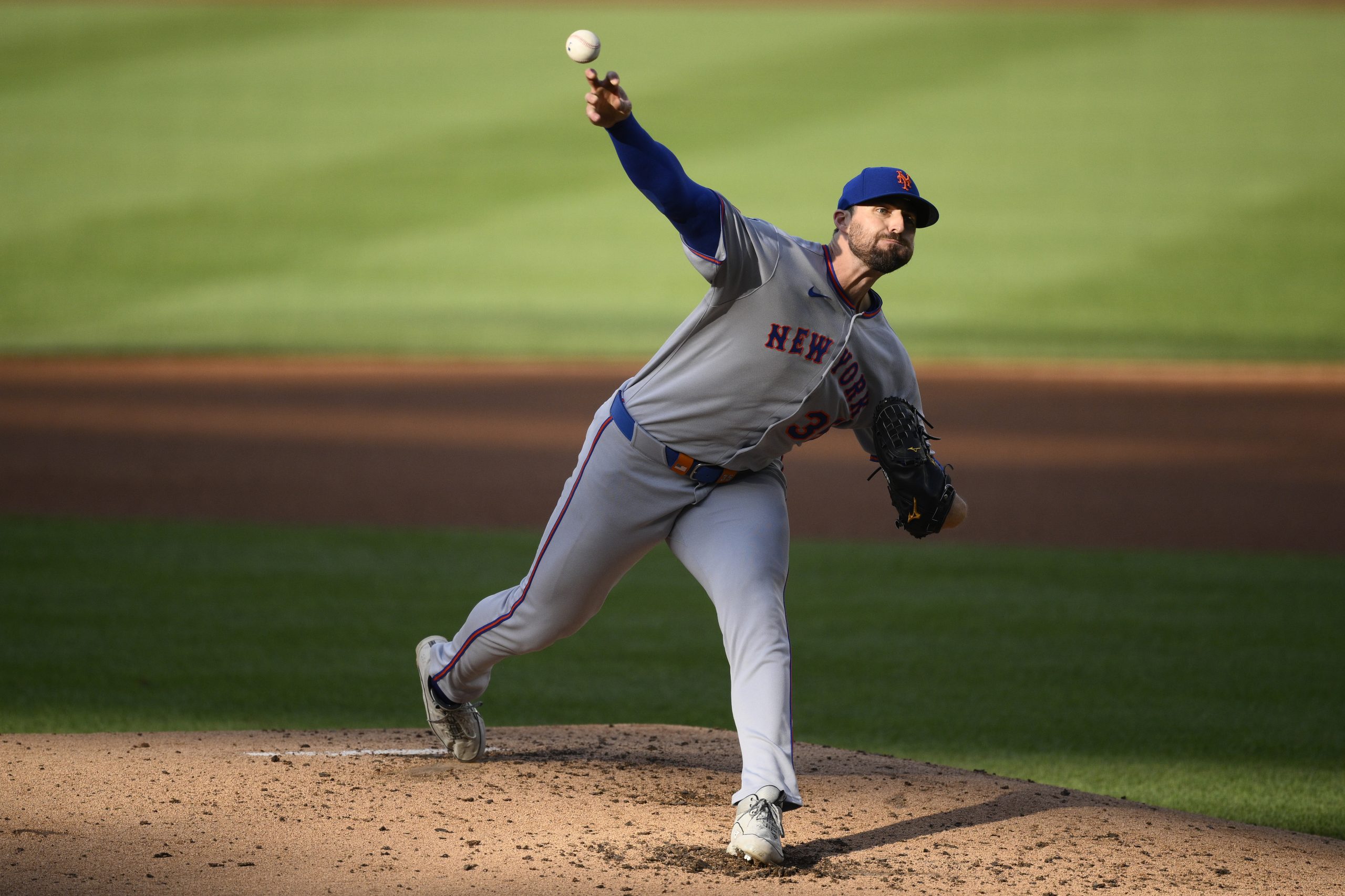 Converted reliever Clay Holmes has been a key addition to the Mets’ surprisingly effective rotation