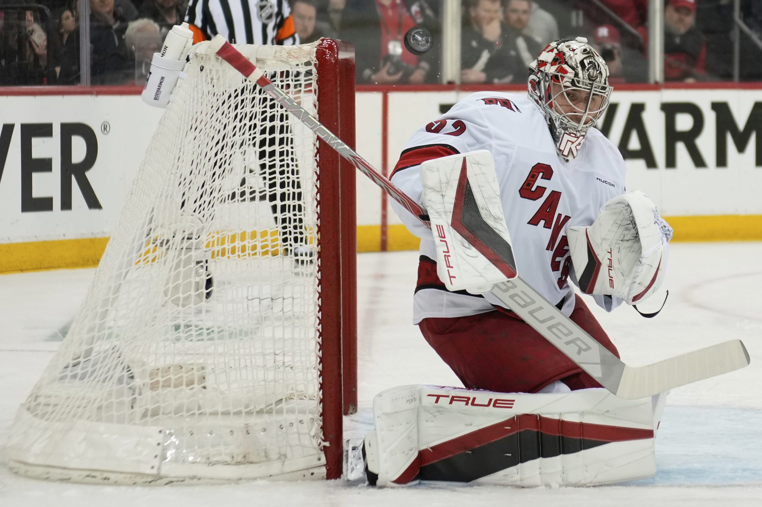 Andersen’s status could put spotlight on Kochetkov for Hurricanes’ clinching shot against Devils