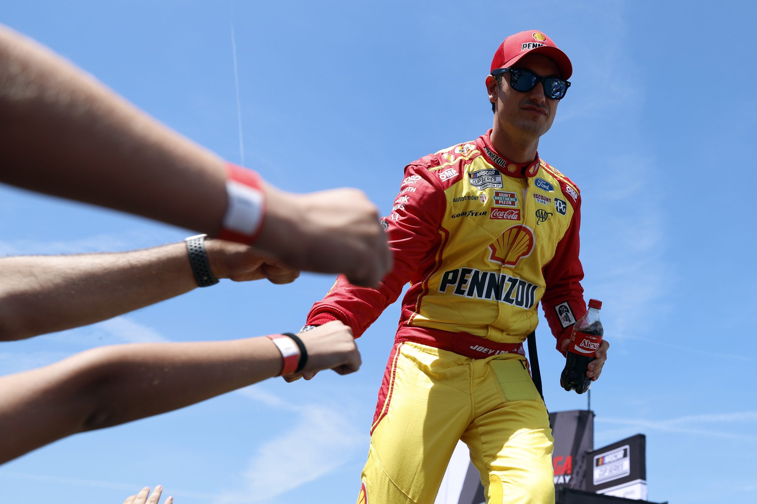 Logano responds to criticism from Hall of Famer, asks ‘Has Chipper Jones ever driven a race car?’