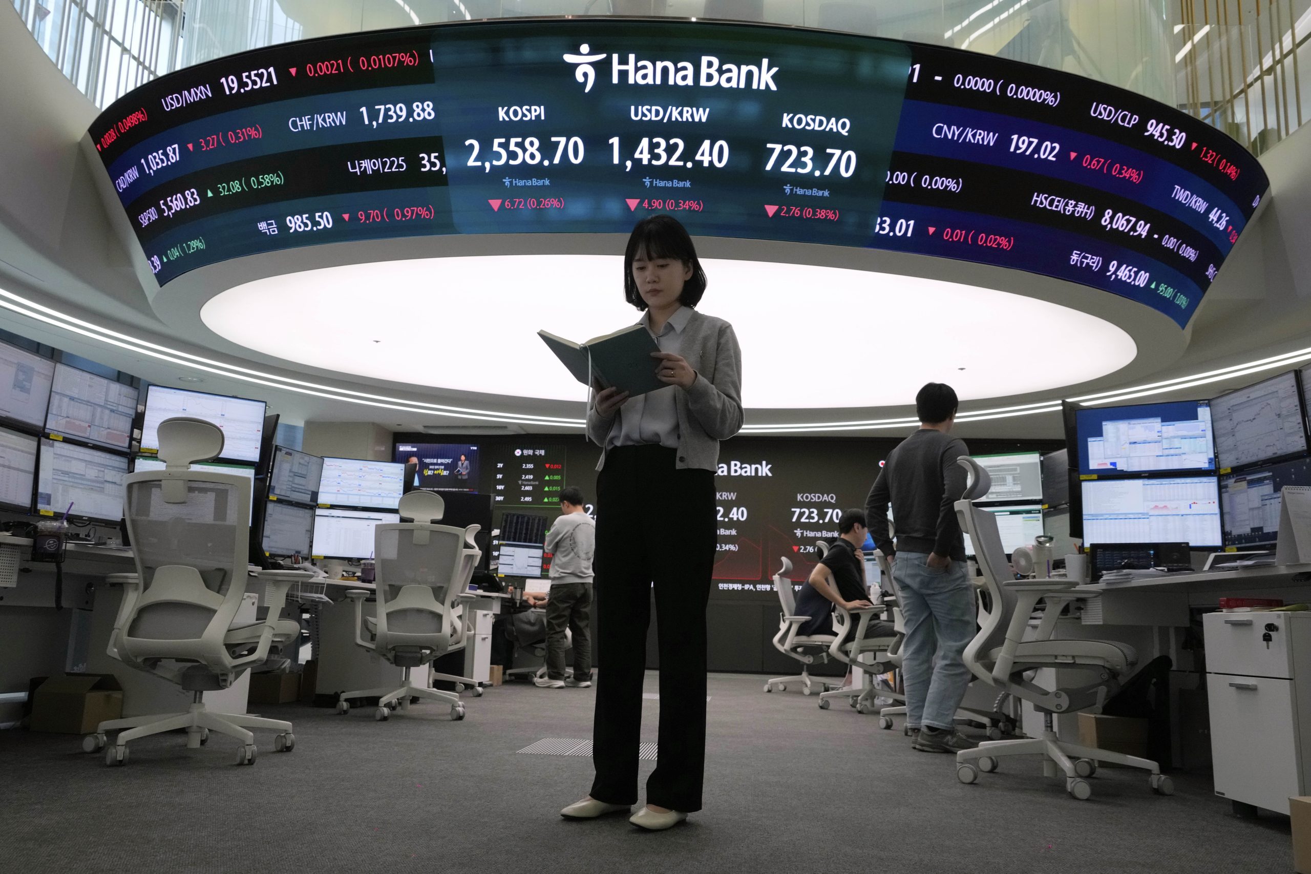 Asian shares rise after gains on Wall Street as corporate profits pile higher