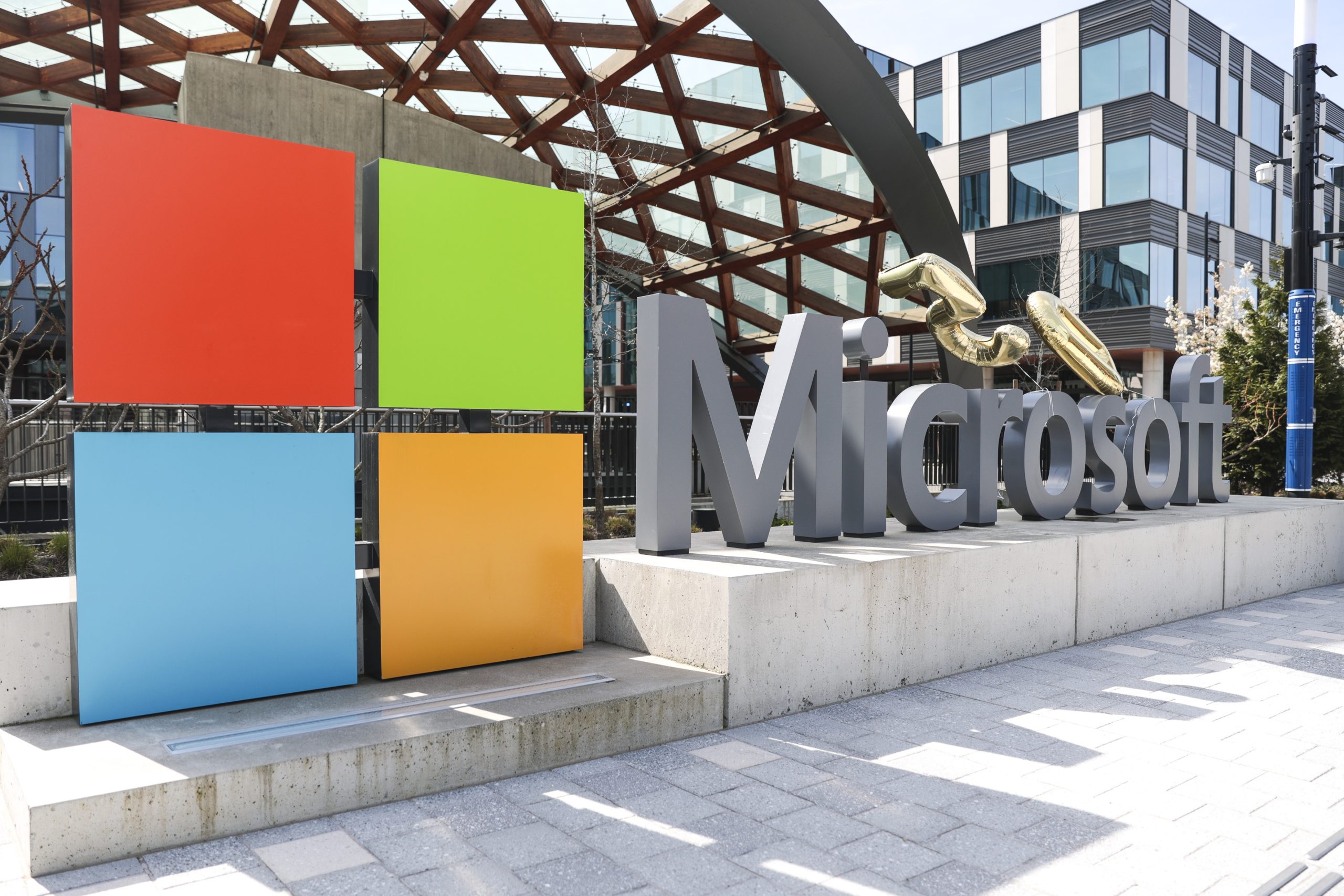 Microsoft says quarterly profits up 18% as it weathers tech sector turbulence