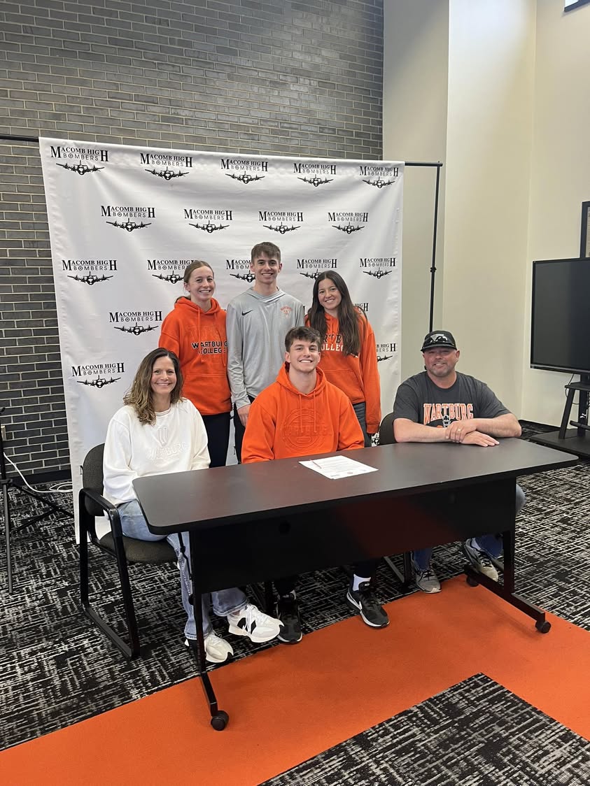 Congratulations Braden Holthaus! He will continue his football career at Warburg College. #OnceABomberAlwaysABomber