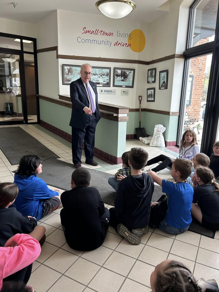 Today Miss Coker’s class got to take a walking field trip to city hall and the fire department as a part of their adopt-…