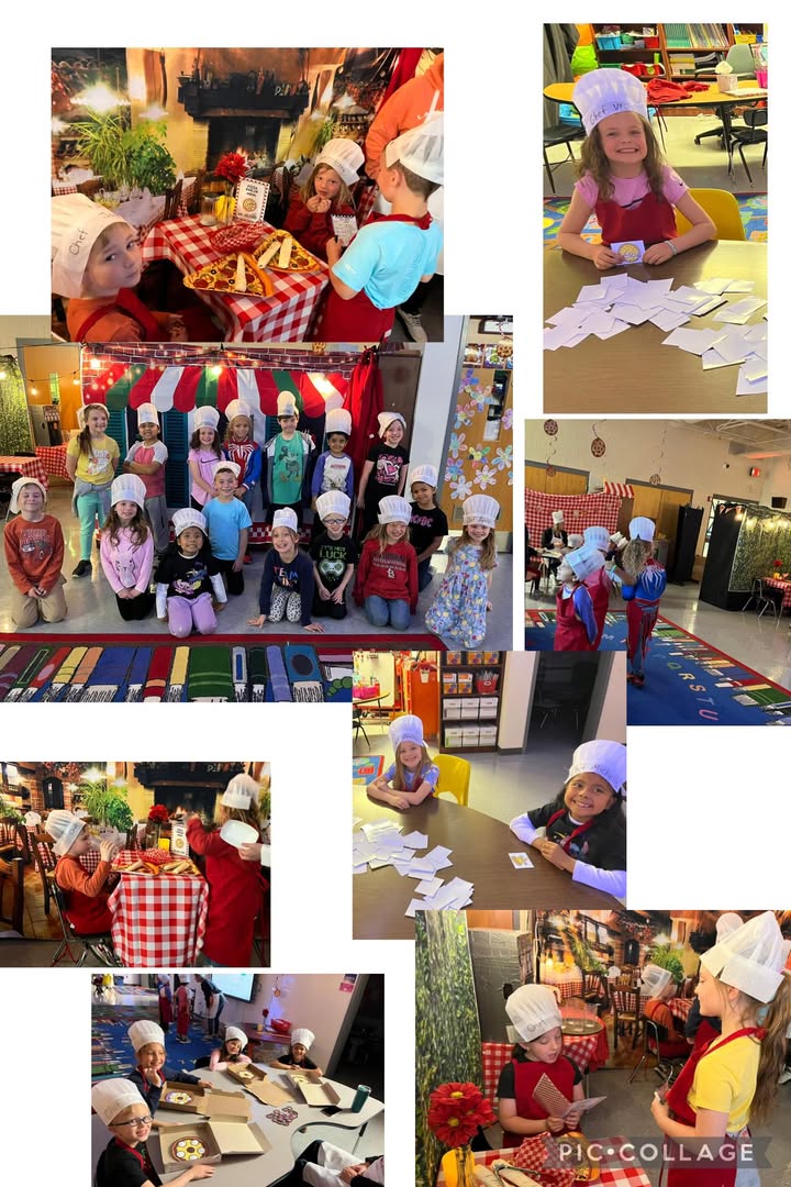 Mrs. Lamberts class got to experience the Italian themed reading cafe! They had a great time learning while using their…