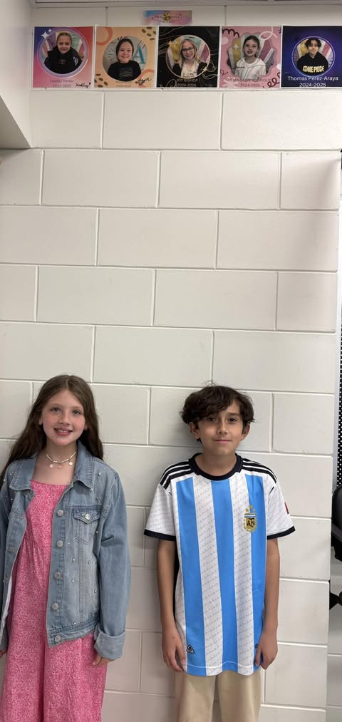 Mrs. Jackson’s “Living Legends” for outstanding behavior and work habits.  #4thgrade #weareproudofyou #MAC185