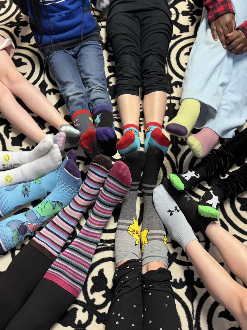 It’s C-Crazy Socks Day today at Lincoln for the ABC Countdown! #MAC185