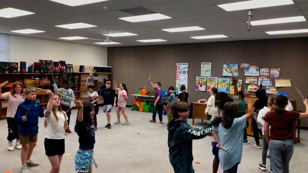 Mrs. Ruebush’s class enjoyed letter D-dance day of Edison’s abc countdown to the end of the year. #music #MAC185 #Edison…