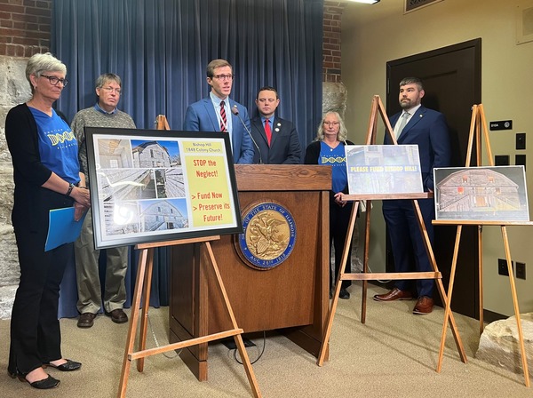 Funding to Restore State Owned Bishop Hill Historic Sites Announced by Rep Travis Weaver
