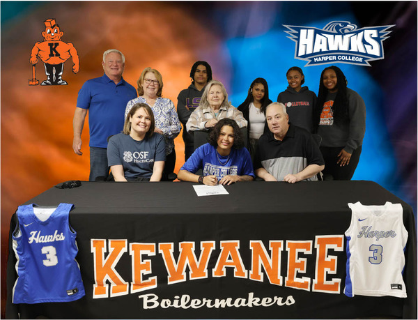 Mya Dearing Joins Harper College Basketball After Stellar Kewanee High School Career