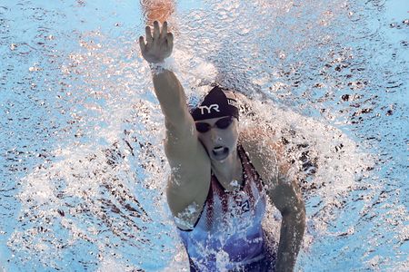 Swimming-Still got it: ‘Fired up’ Ledecky shakes 1,500m freestyle world record