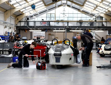 US tariff fears hit UK factory exports in April, PMI shows