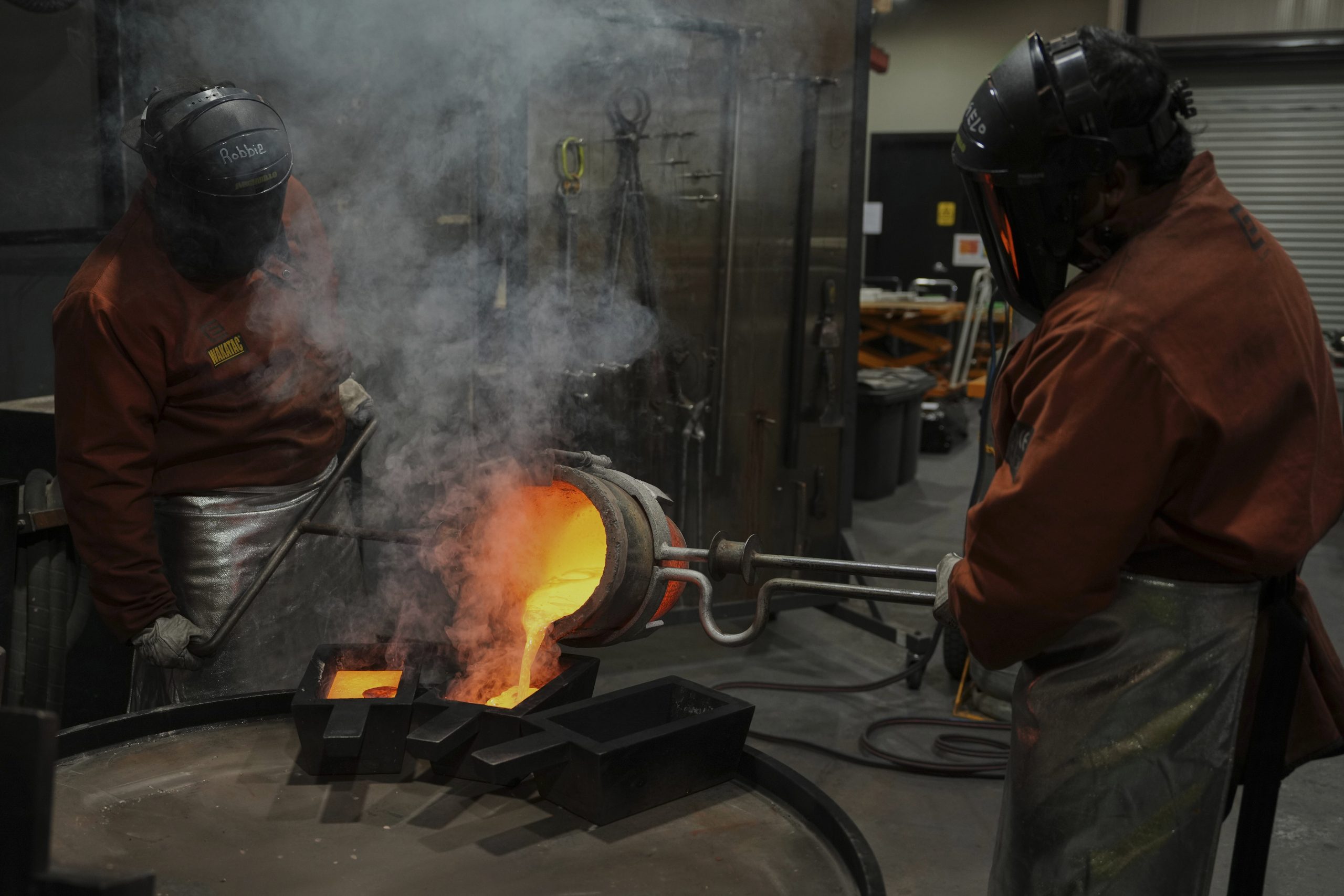 AP PHOTOS: Gold is swiftly transformed from ore to bars in Australia after weeks of record prices