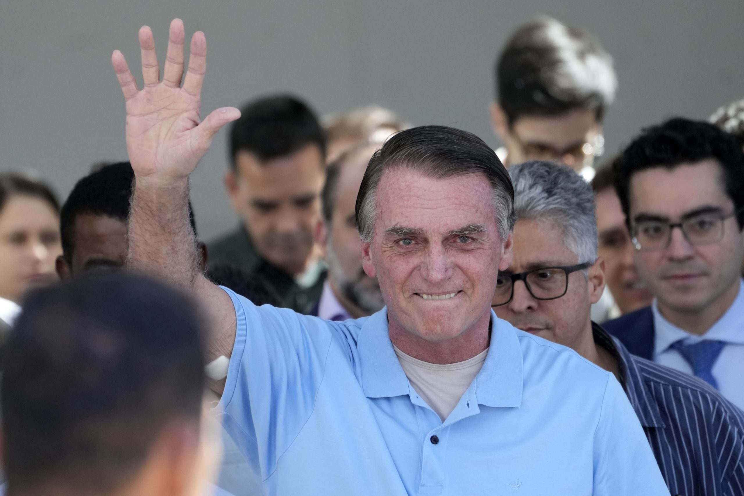Brazilian ex-President Jair Bolsonaro leaves hospital after recovering from bowel surgery