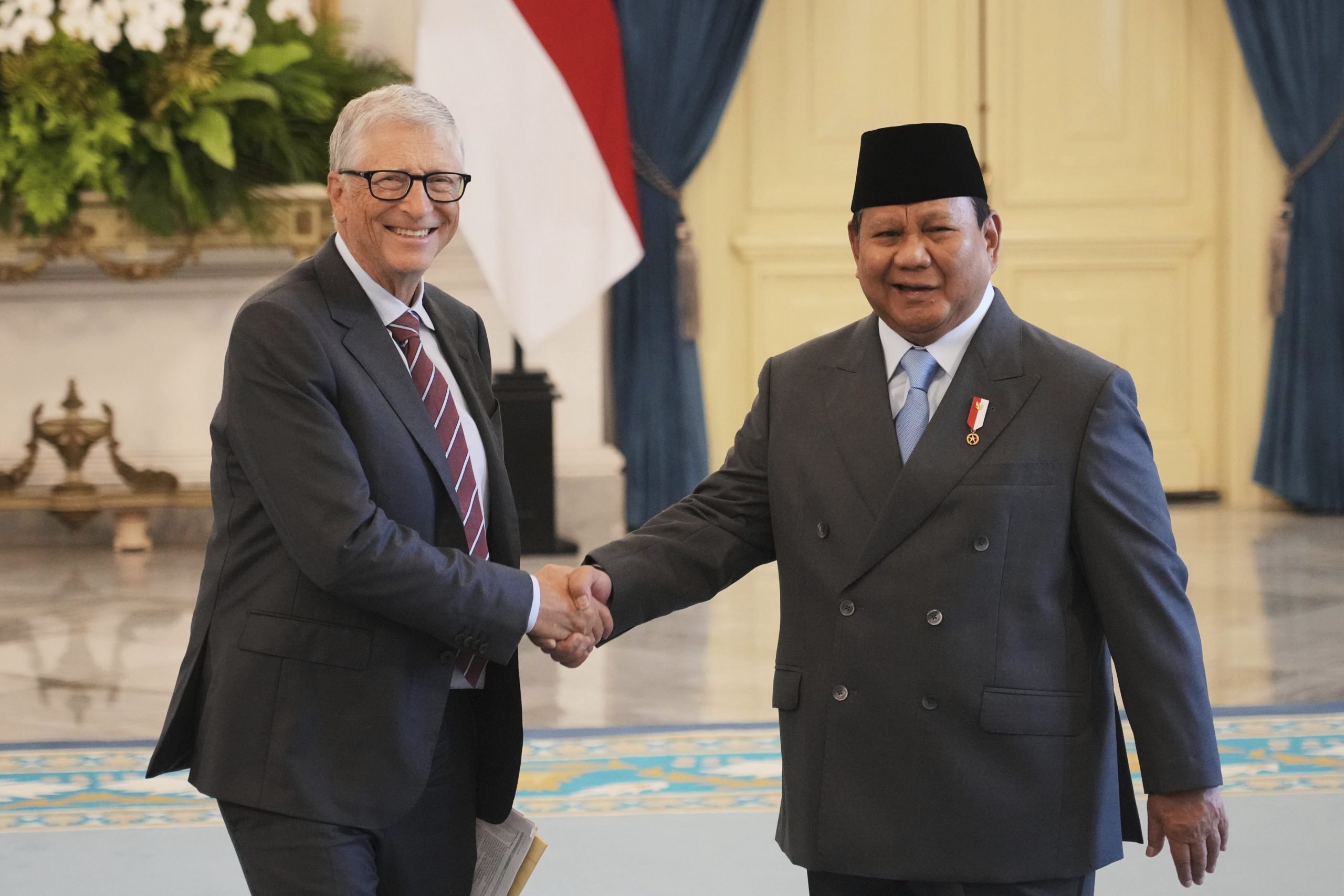 Bill Gates meets Indonesian leader to discuss health and sustainable development initiatives