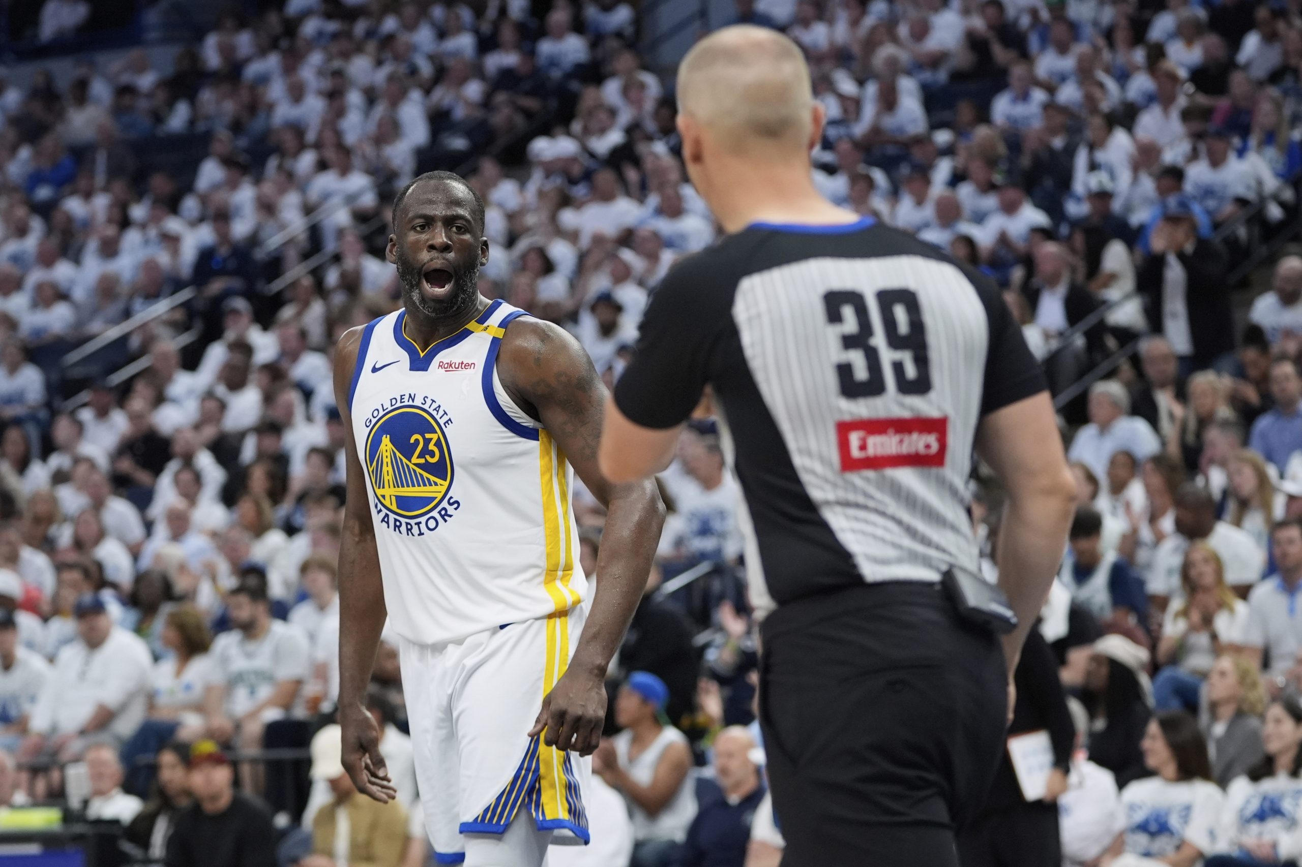 Timberwolves say fan ejected for conduct toward Draymond Green at Thursday’s playoff game