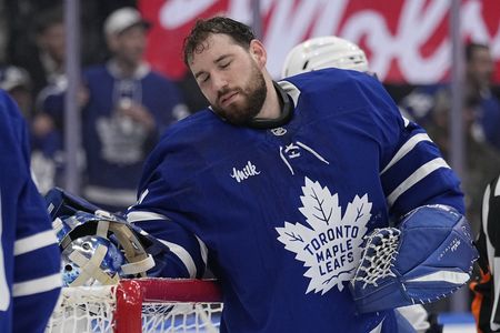 G Anthony Stolarz remains out for Maple Leafs against Panthers