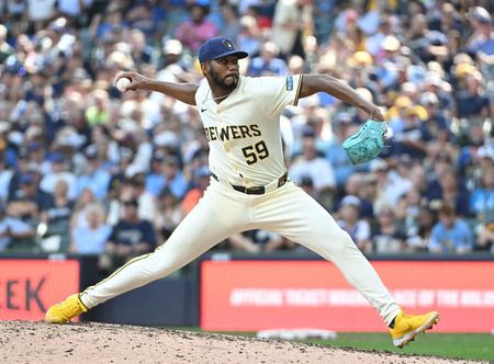 Brewers recall RHP Elvis Peguero, demote Tobias Myers