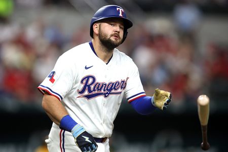 Rangers recall veteran infielder Jake Burger
