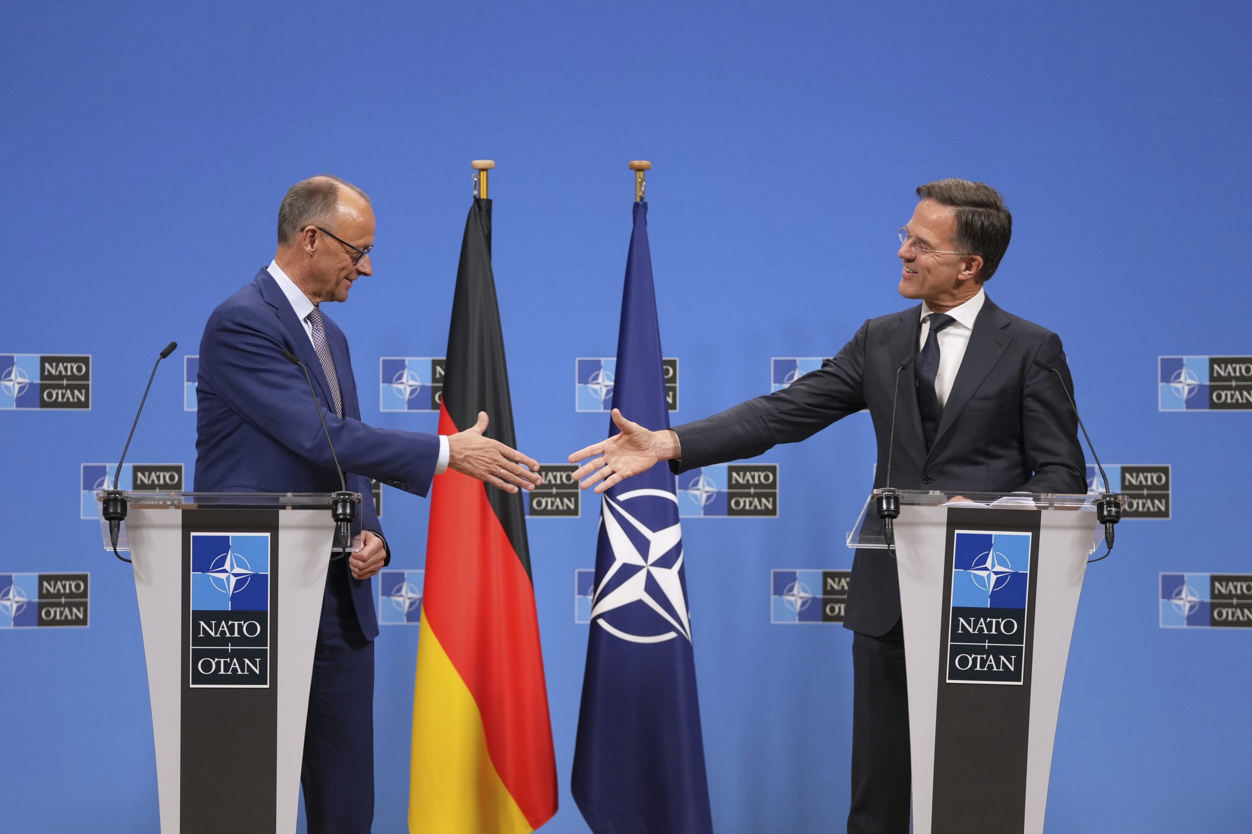 US envoy says the Trump administration insists NATO allies raise defense investment to 5%