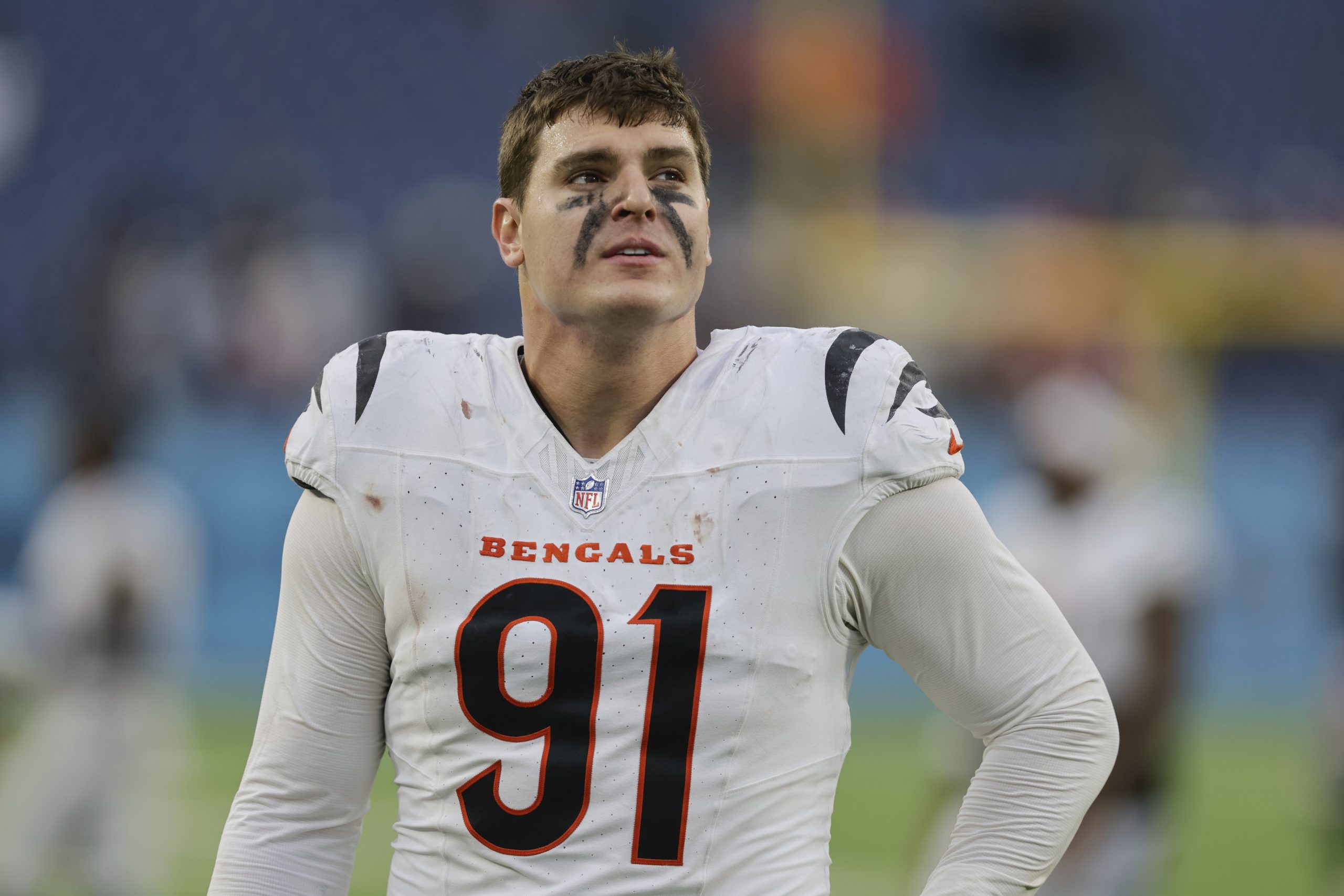 All-Pro pass rusher Trey Hendrickson shows up at Bengals’ practice frustrated over contract
