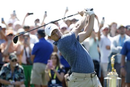 Golf-McIlroy living the dream at Quail Hollow with career Grand Slam complete
