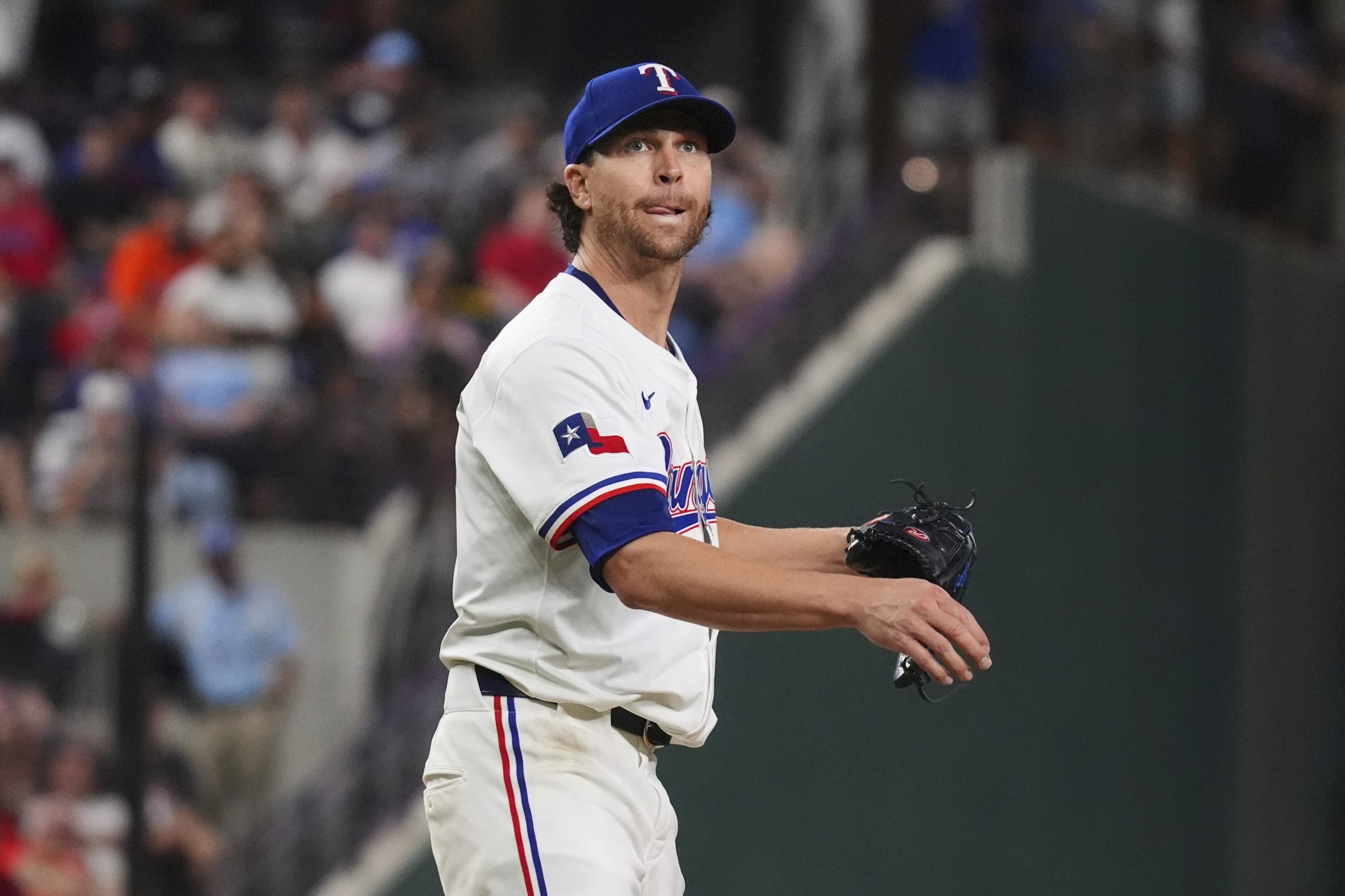 Two-time Cy Young winner deGrom wins over decade-younger Brown in Lone Star State pitchers’ duel