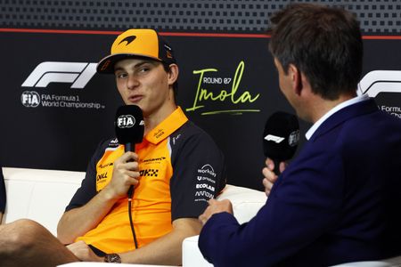 Motor racing-Piastri leads McLaren one-two in first Imola practice