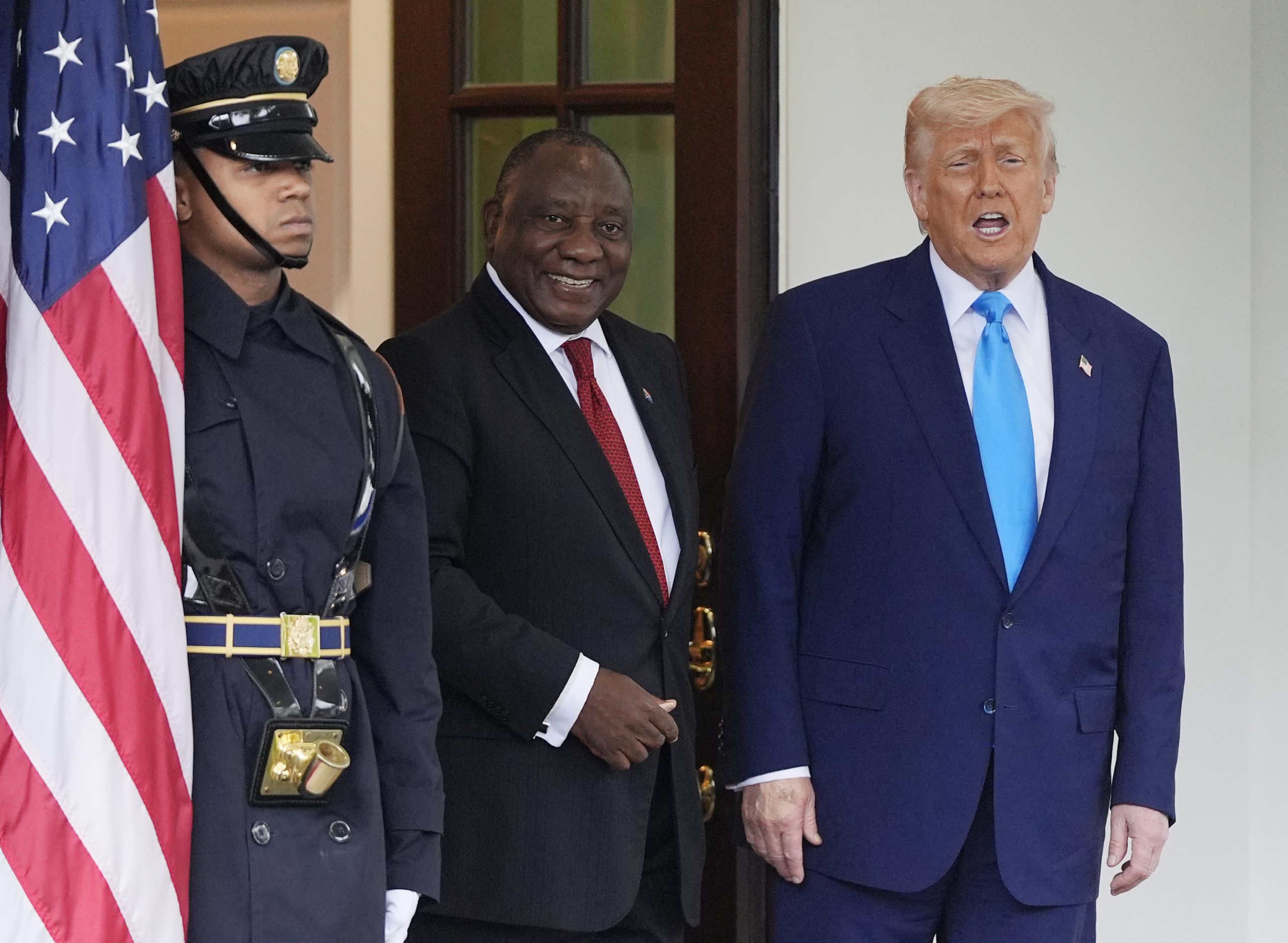 Trump used a White House meeting to confront South African president over killing of white farmers