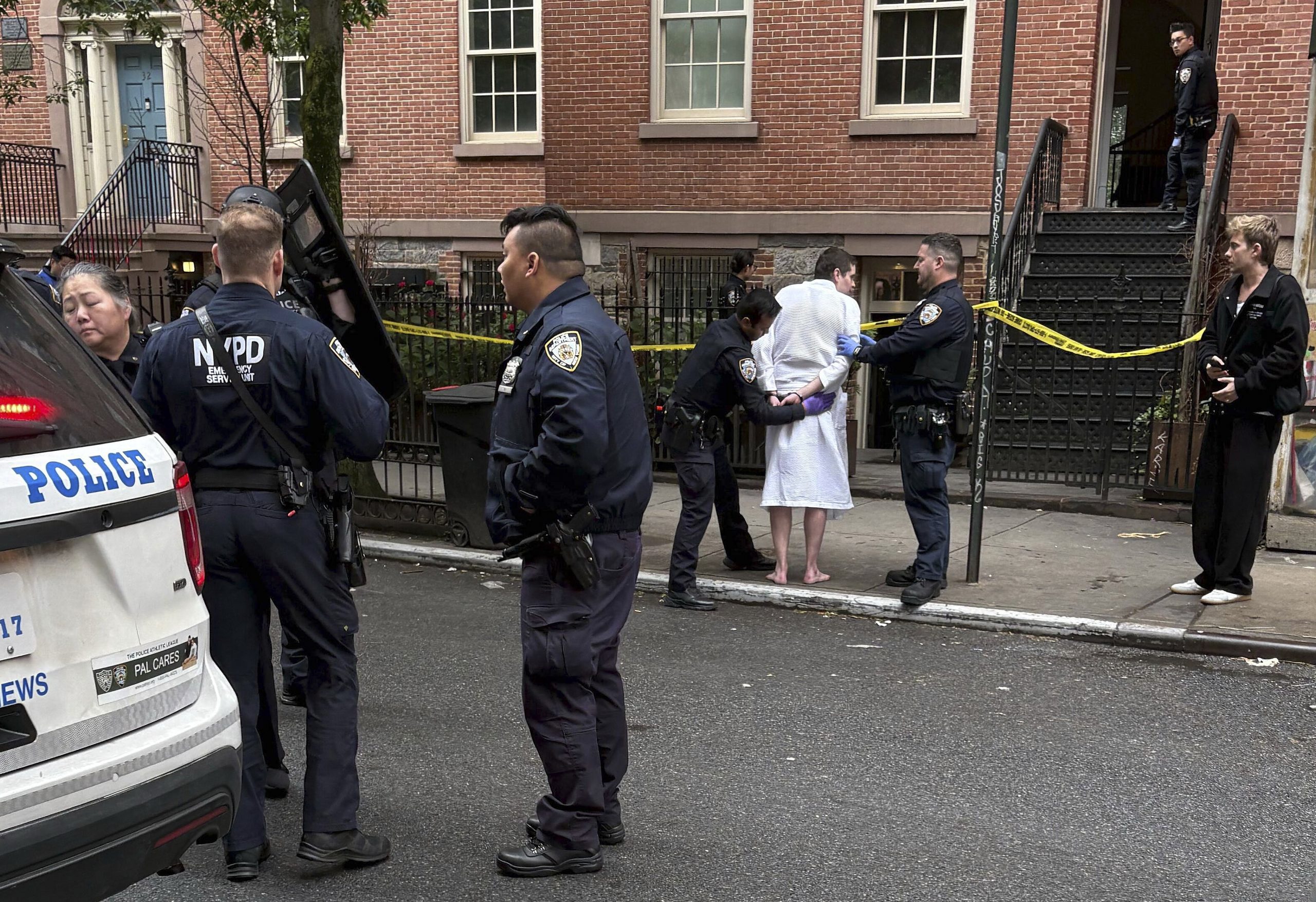 NYPD probing detectives who worked security at house where man says he was tortured, AP source says
