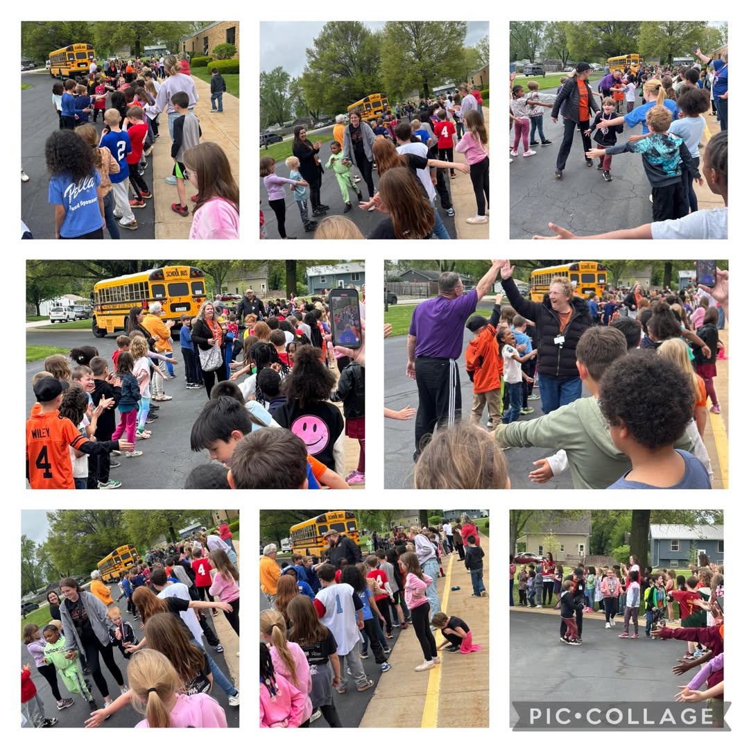 Lincoln students lined the front drive to give a proud “welcome back” and “congratulations” to all students who competed…
