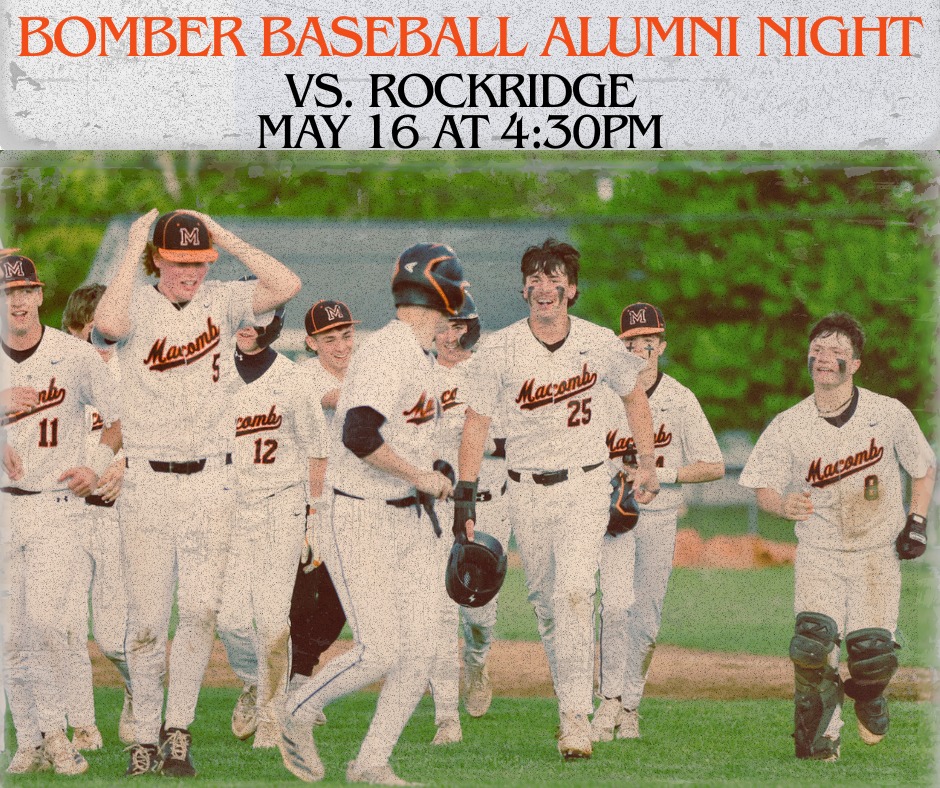 Dont miss tonights final regular season MHS Baseball game vs. Rockridge at 4:30pm, featuring a special presentation by…