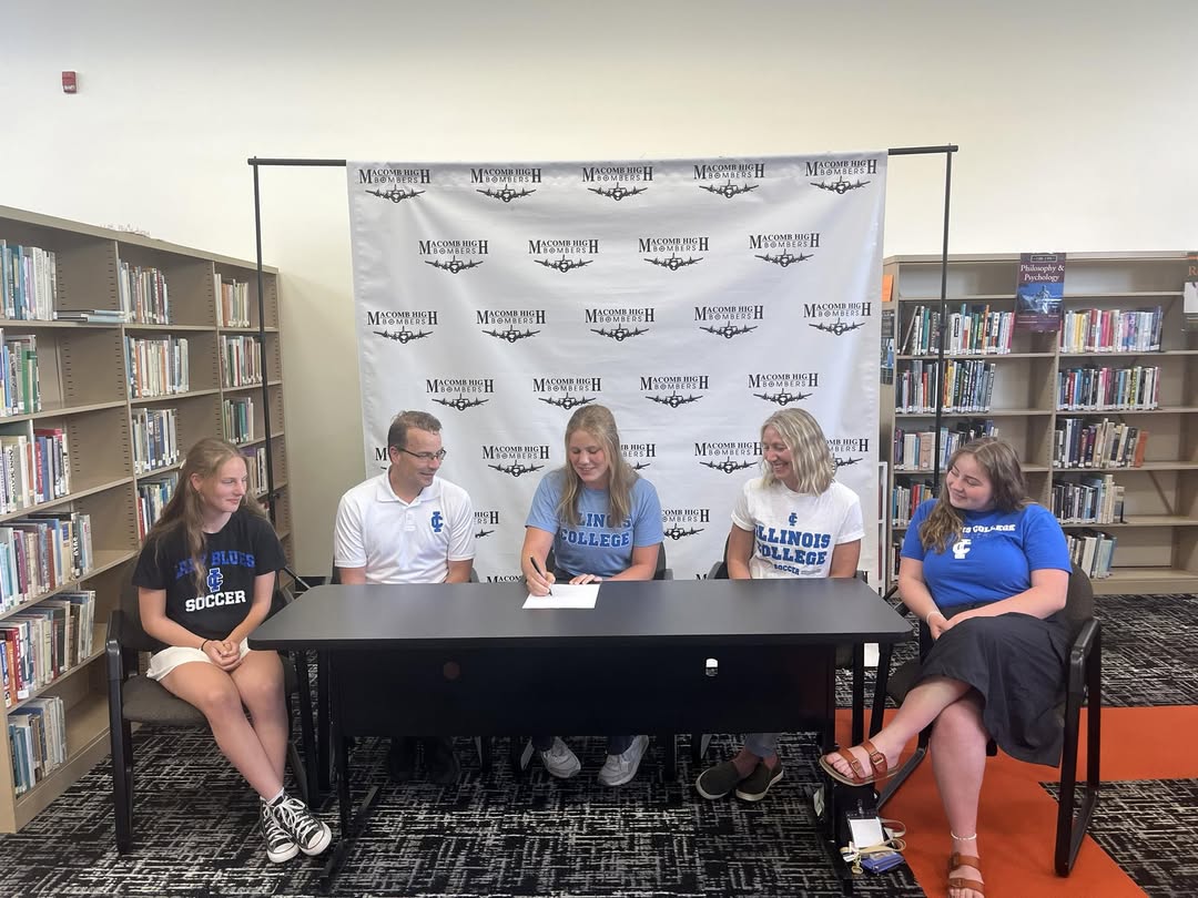 Congratulations Bomber Soccer Goalkeeper Jesse Trost! She will play next year for Illinois College. #OnceABomberAlwaysAB…