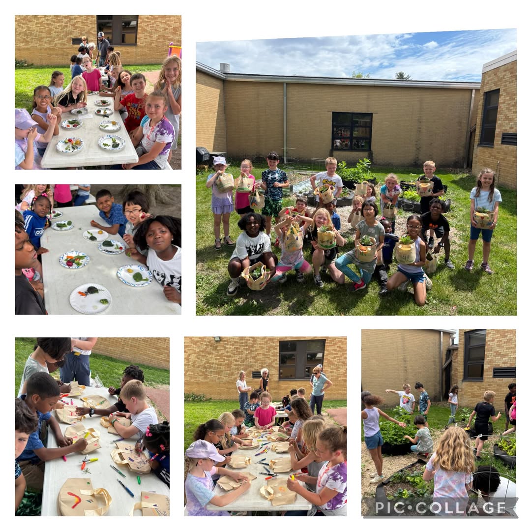 Mrs. Coupland’s class enjoyed their last visit from The Master Gardeners today for Adopt a Classroom! They got to take h…